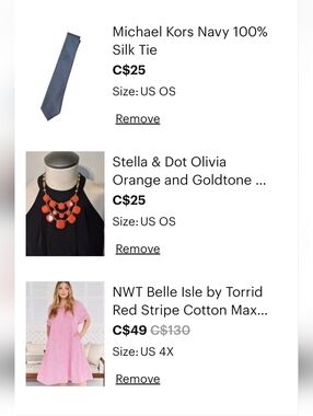 Custom Listing For Carrie